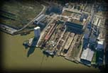 Port of Toledo shipyard, Maumee River Toledo, Ohio