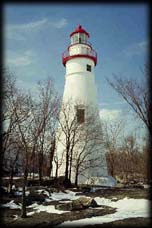 The oldest continually operating lighthouse on the Great Lakes Marblehead, Ohio