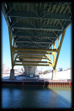 Under the Milwaukee Bridge