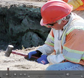 Worker at the Ashland Park project site