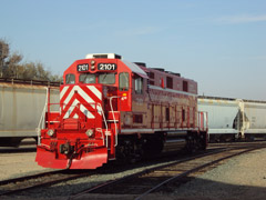 Locomotive in Stockton, CA