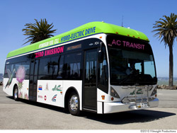 Zero Emission Bus in Oakland, CA