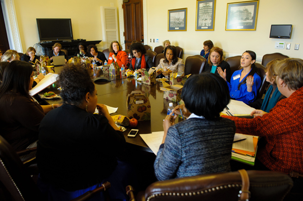 Roundtable discussion at the 2nd Annual White House Women and the Environment Summit