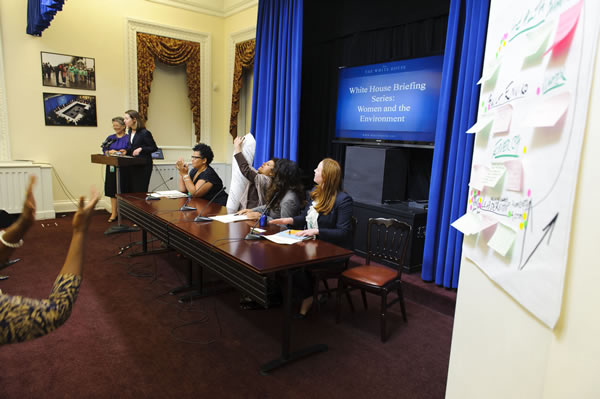 Women and the Environment White House Briefing - Report Out from Action Workshops