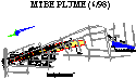 MTBE distribtution in ground water at the Lindenhust site.