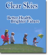 Clear Skies - Better Health, Brighter Future banner