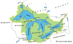 Great Lakes Basin image