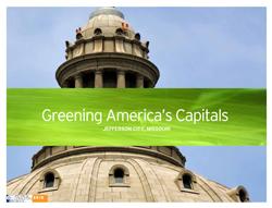 Greening America's Capitals - Jefferson City, MO
