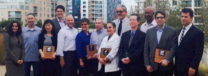 Green Cleaning Award Winners Group Photogram
