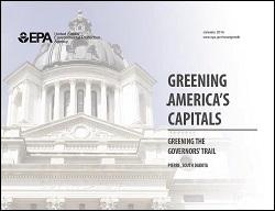 Cover of Greening America's Capitals, Pierre, SD report