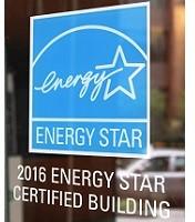 ENERGY STAR Logo on a building