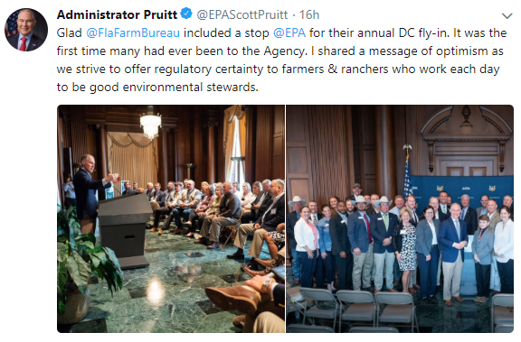 Florida Farm Bureau Meeting, May 2018