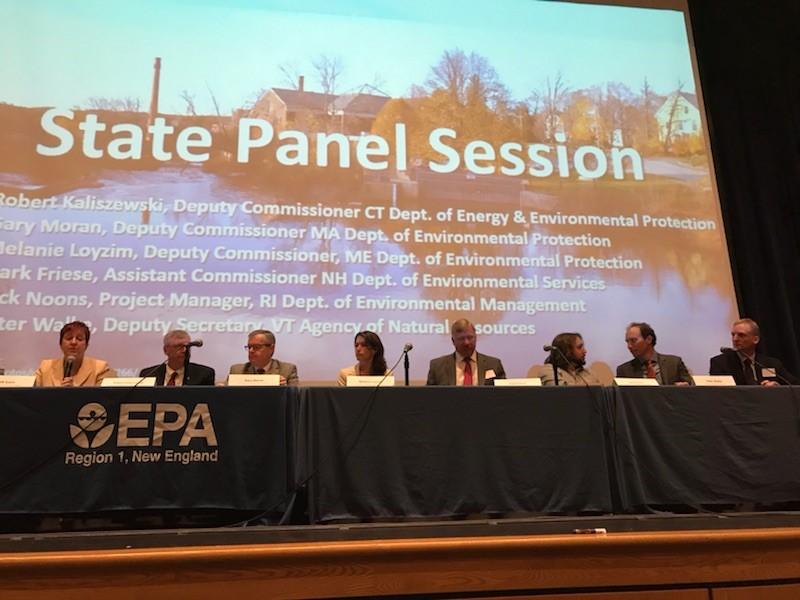 Today’s state panel discussion included representatives from all six New England states and New York. 