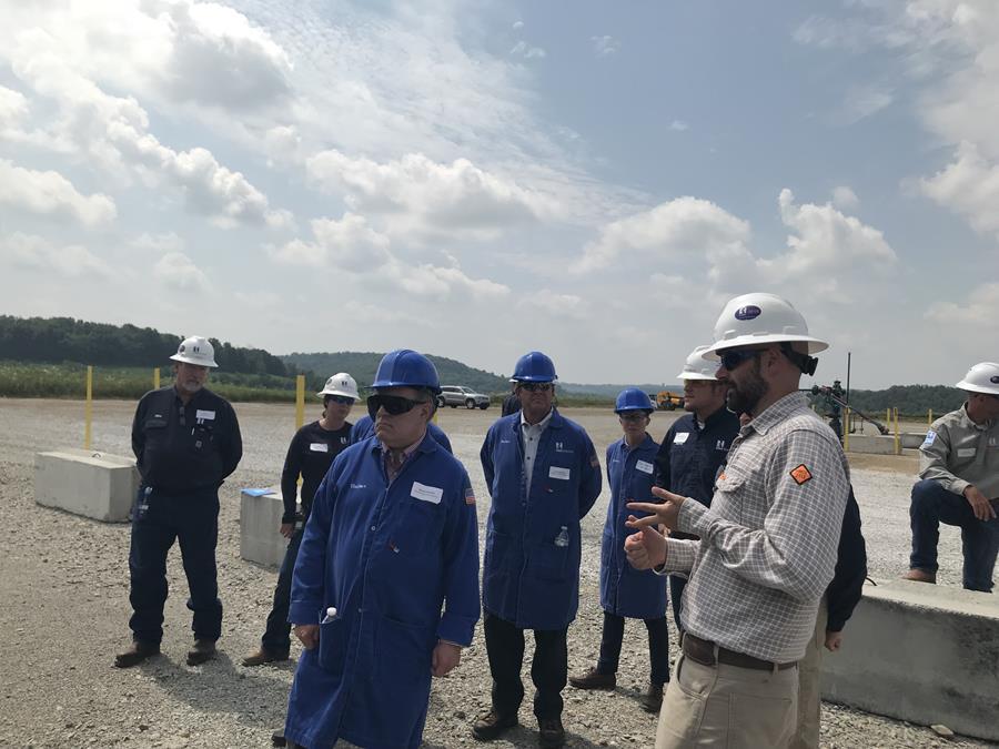 Administrator Wheeler visits Range Resources with the Marcellus Shale Coalition in Western Pennsylvania.