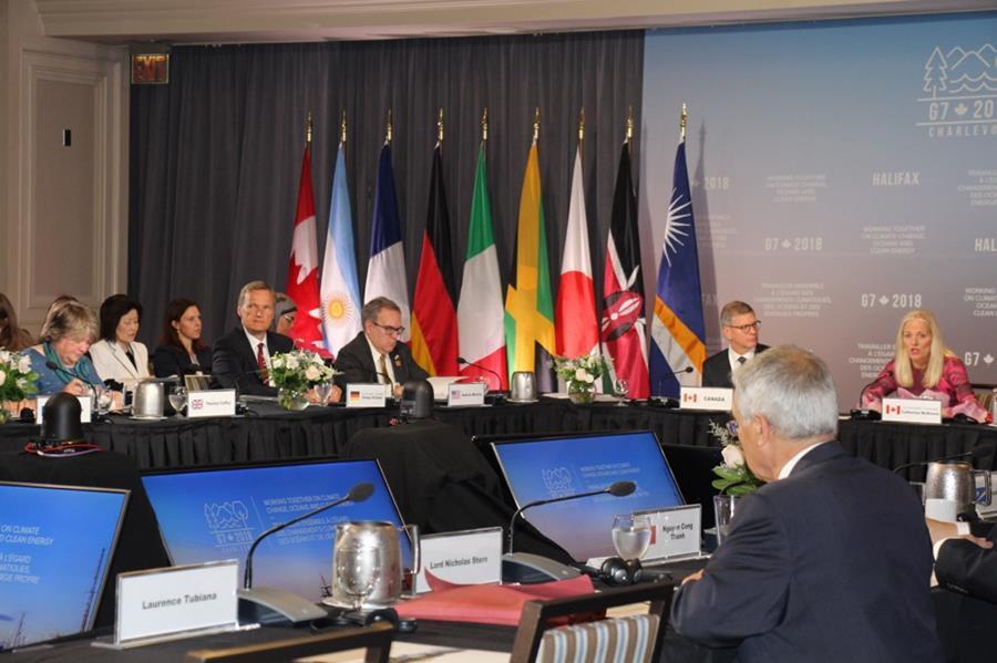 Session of the G7 Meeting