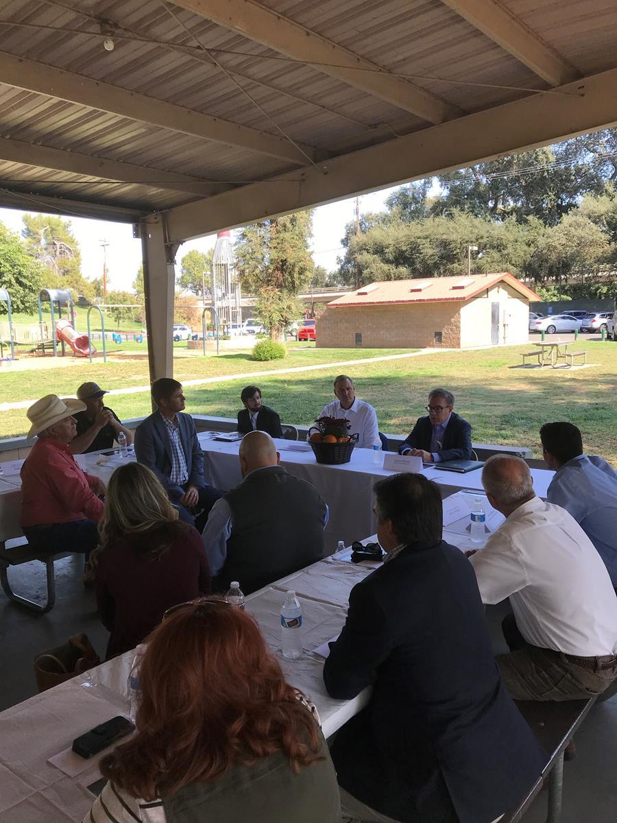 Administrator Wheeler meets with the Turlock and Modesto Irrigation Districts, and tribal leaders.