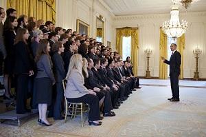 Whitehouse visit with President Obama