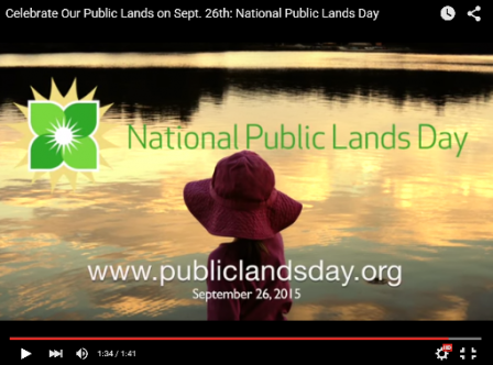 screen shot of public lands video