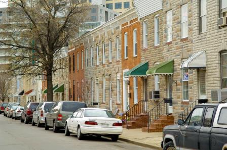 Baltimore street scene