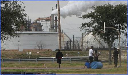 refinery fence line