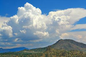 sky scene with clouds