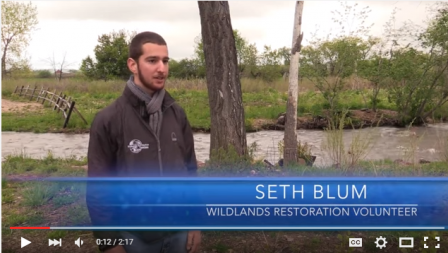 Seth Blum, Wildlands Restoration Volutnteer