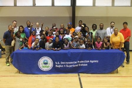 Local children learned about environmental and public health issues during EPA Region 4’s Summer Camp.