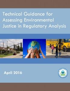 Cover of EJ technical guidance document