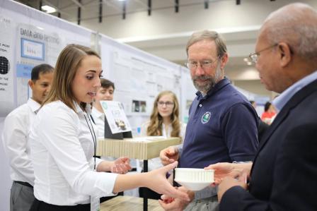 students at a science fair