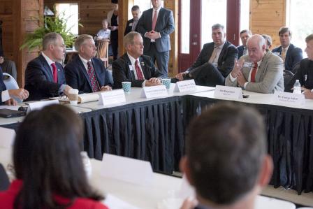 EPA Administrator Pruitt discusses WOTUS with roundtable attendees