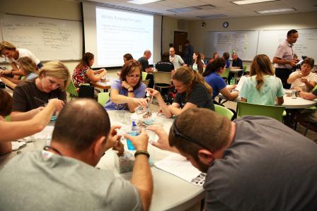 image of Groundwater Foundation working with students