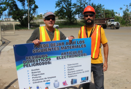 Community Involvement Coordinators, hazardous waste collection point, northern Puerto Rico