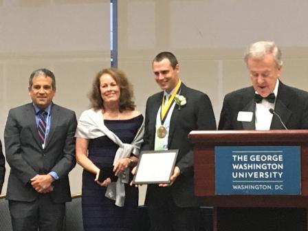 Dr. Jeff Szabo receives the Arthur S. Flemming Award, June 4, 2018
