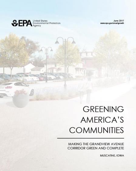 Cover of Greening America's Communities: Muscatine, IA report