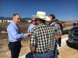 Administrator Pruitt speaks with ranchers.