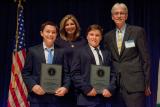Chase Hartman and Vance Tomasi receive the 2016 President's Environmental Youth Award (PEYA) in the southeast region's K-5 category