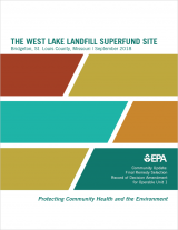 image of West Lake fact sheet 9-27-18