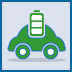 Lithium-ion batteries and nanotechnology for electric vehicles logo