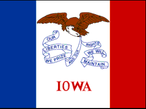 Iowa State Flag