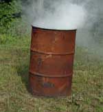 photo: burn barrel 