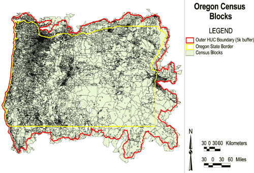Image of Oregon's Census Block