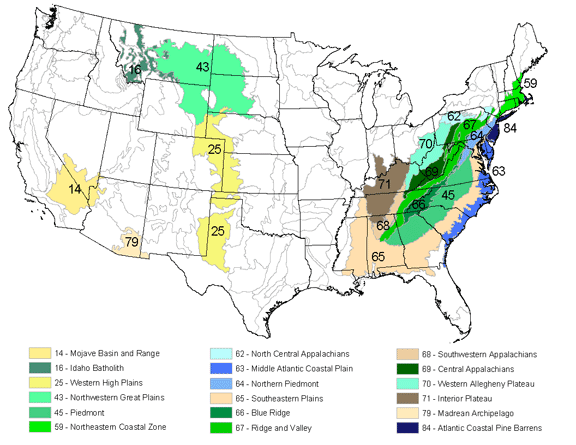 Ecoregion Map