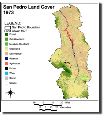 Image of San Pedro Land Cover 1973