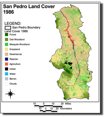 Image of San Pedro Land Cover 1986