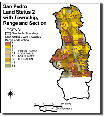 Image of San Pedro Land Status 2