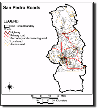 Image of San Pedro Boundary