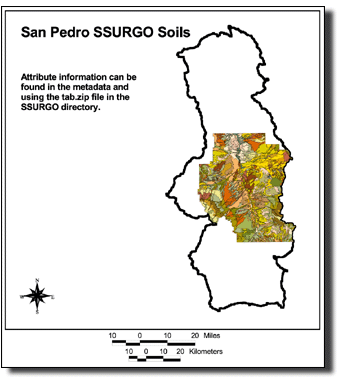 Image of San Pedro SSURGO Soils