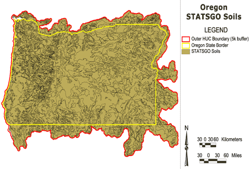 Image of Oregon's STATSGO Soils