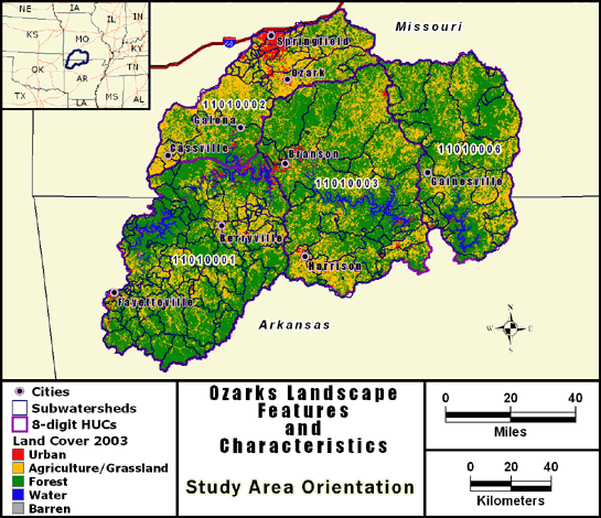 Study Area Orientation Map