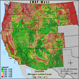 Metric Map (n_load), Quantile